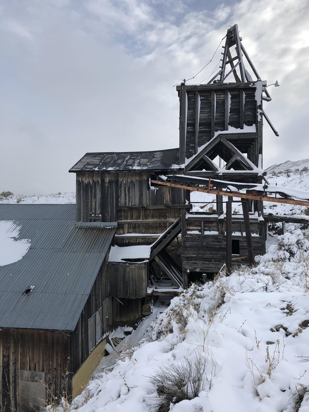 Abandoned mine in Montana