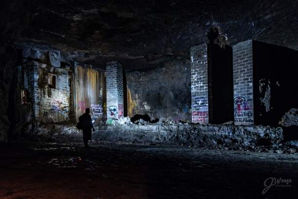 Abandoned mine in New York
