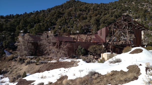 Abandoned mining facility near Eureka UT pronounced yur-ICK-uh thank you very much 