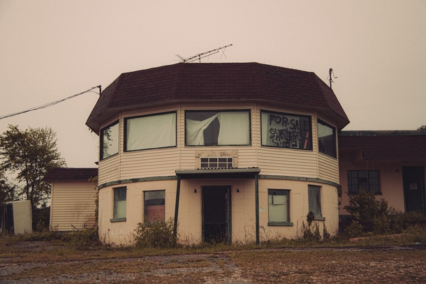 Abandoned Motel Office 