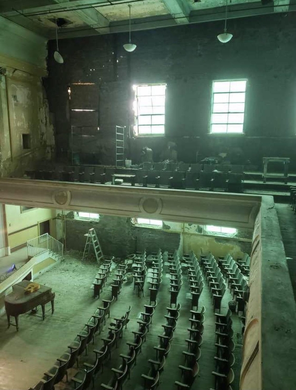 Abandoned music school in Iowa