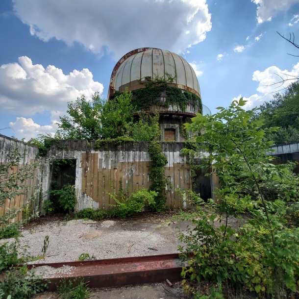 Abandoned Observatory - central IL