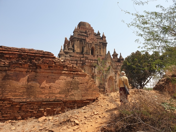 Abandoned pagoda in Old Pagan Myanmar