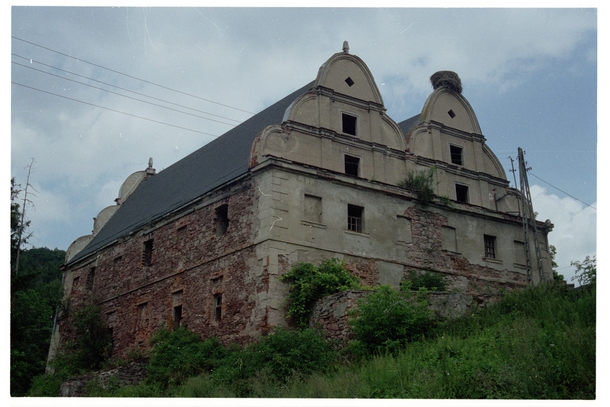 Abandoned part of Sarny Castle