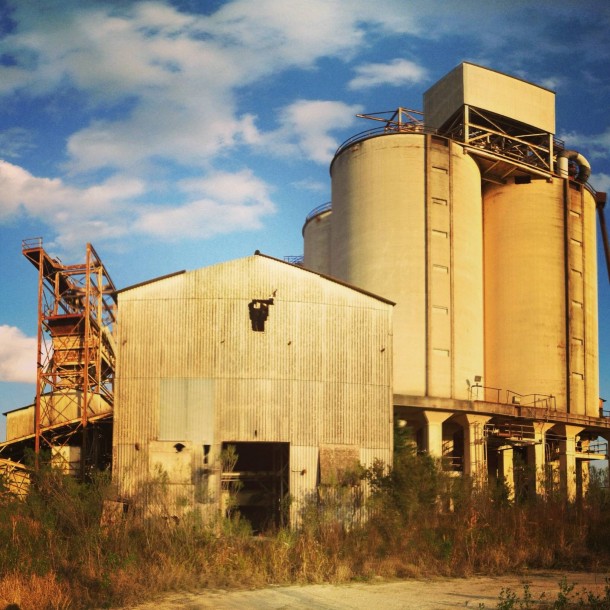 Abandoned Phosphate Plant Bone Valley Florida OC MIC 