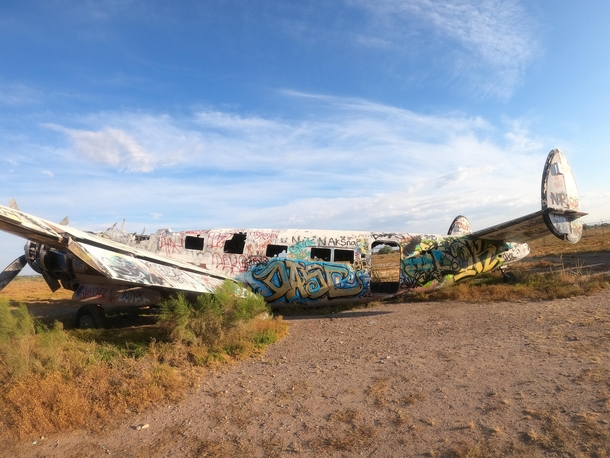 Abandoned plane AZ