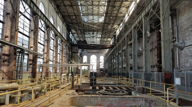 Abandoned power plant