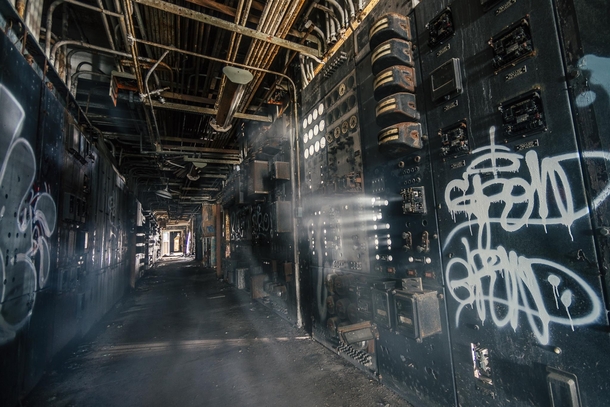 Abandoned Powerplant New Orleans LA 
