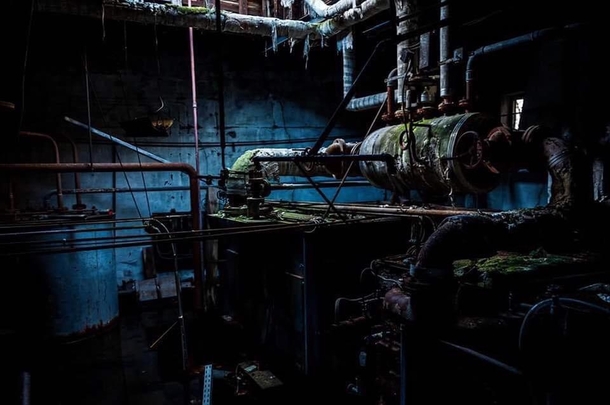 Abandoned print factory in Brugge Belgium  