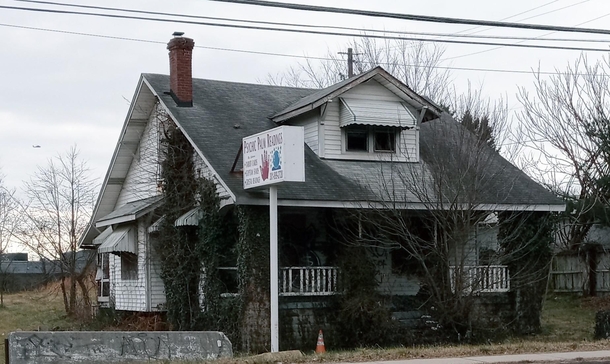 Abandoned psychic readings house in Maryland