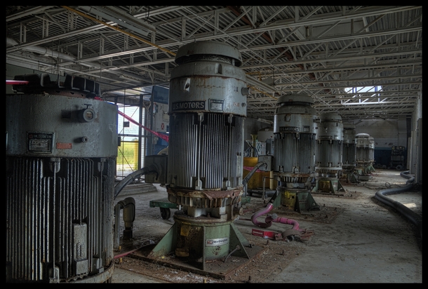 Abandoned Pumping Station  by RiddimRyder