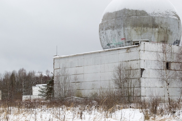 Abandoned radar missile defense system