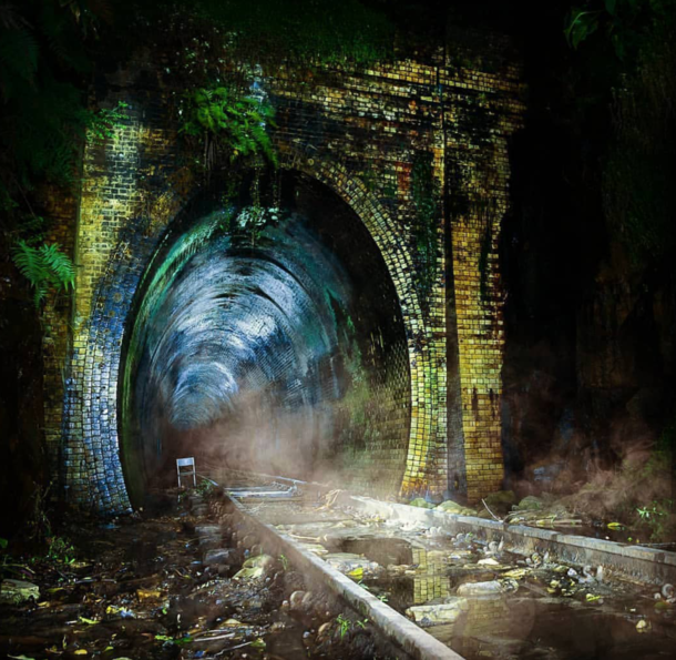 Abandoned Railroad Tunnel Minnesota Hero of several movies