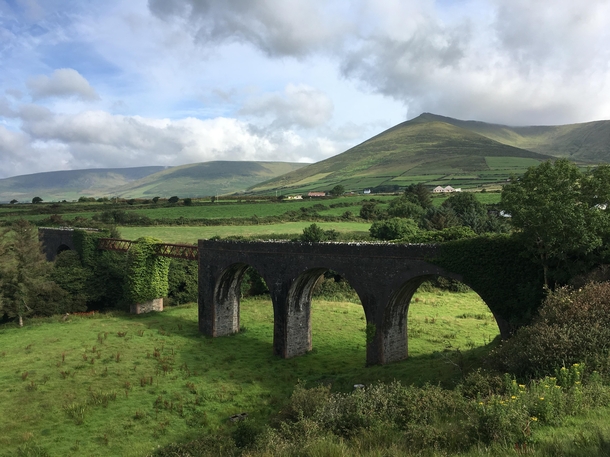 Abandoned railway in Ireland