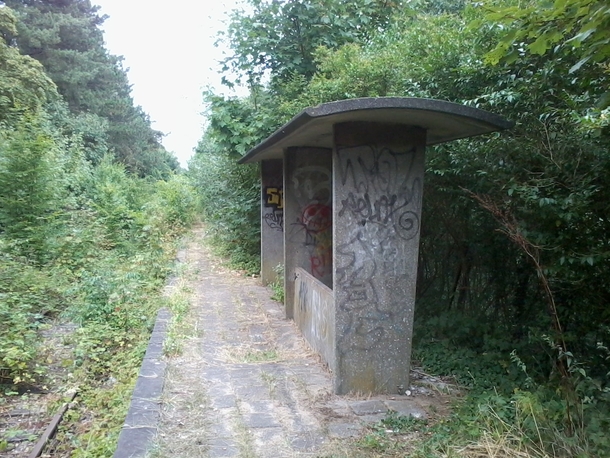Abandoned railway line between Santpoort Noord and IJmuiden The Netherlands  Full album inside