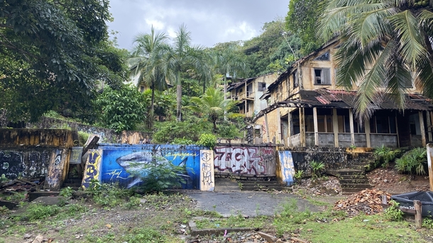 Abandoned resort Capurgana Colombia