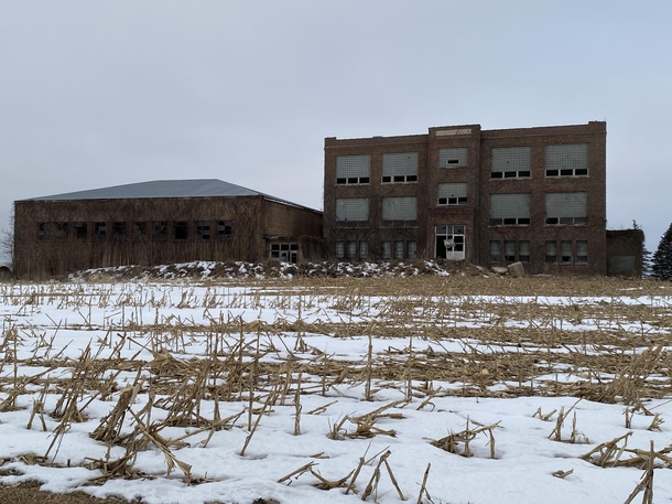 Abandoned School - Clay county Iowa