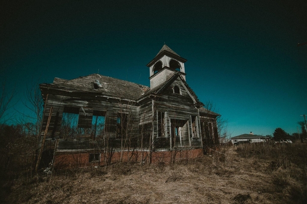 Abandoned School House Illinois 