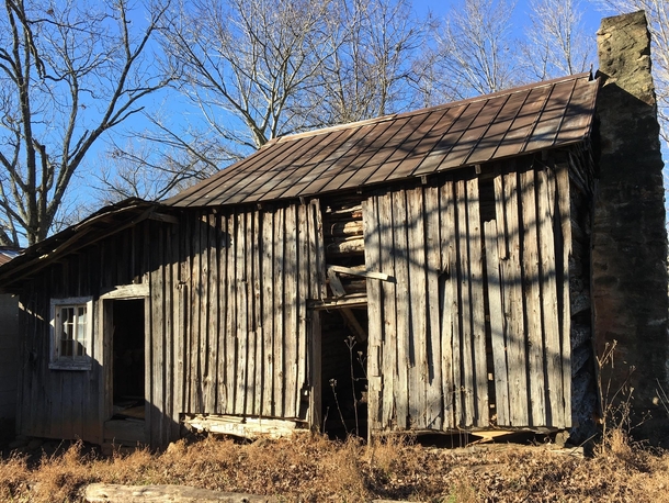 Abandoned Sharecroppers house rural Virginia