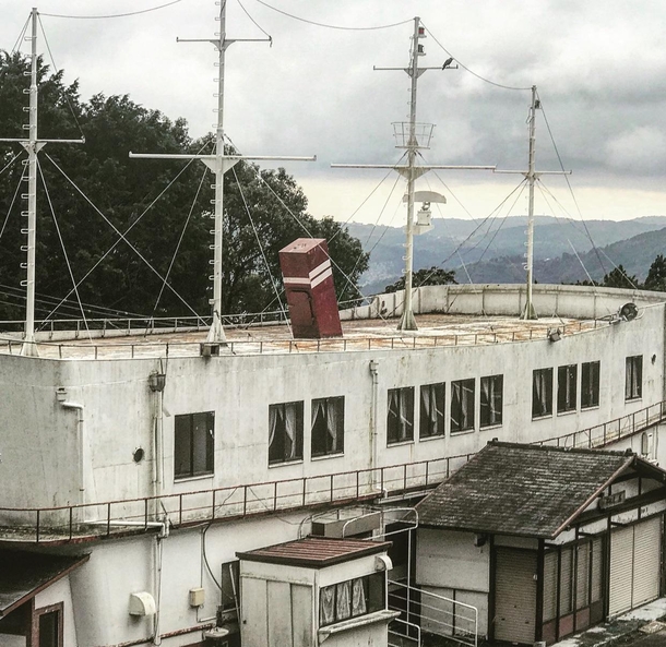 Abandoned Ship themed hotel on the Izu peninsula in Japan