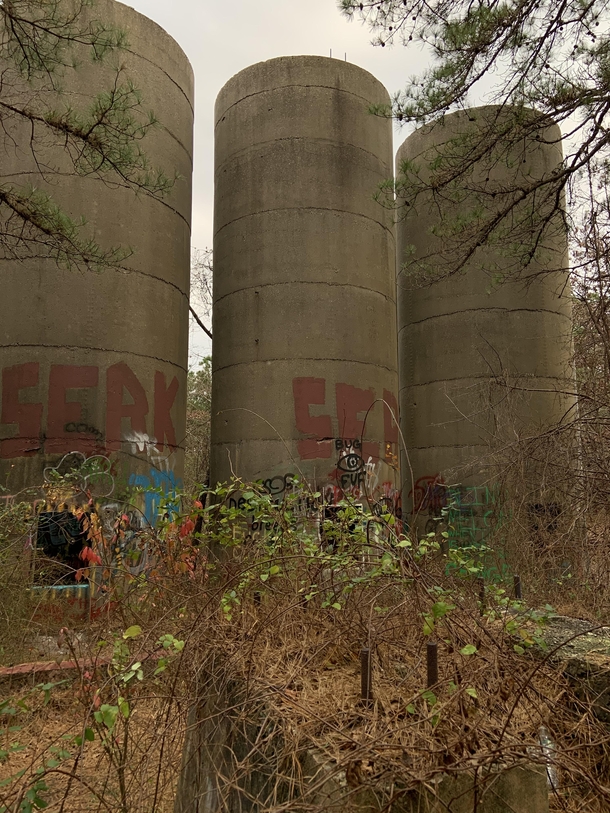 Abandoned Silos in Toms River NJ