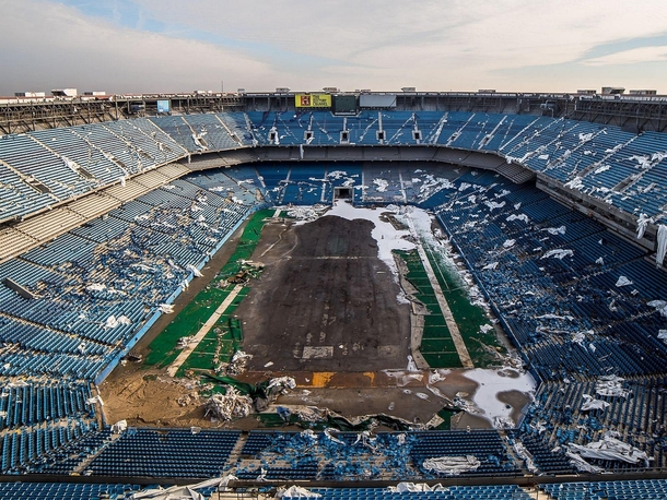Abandoned Silverdome - Detroit