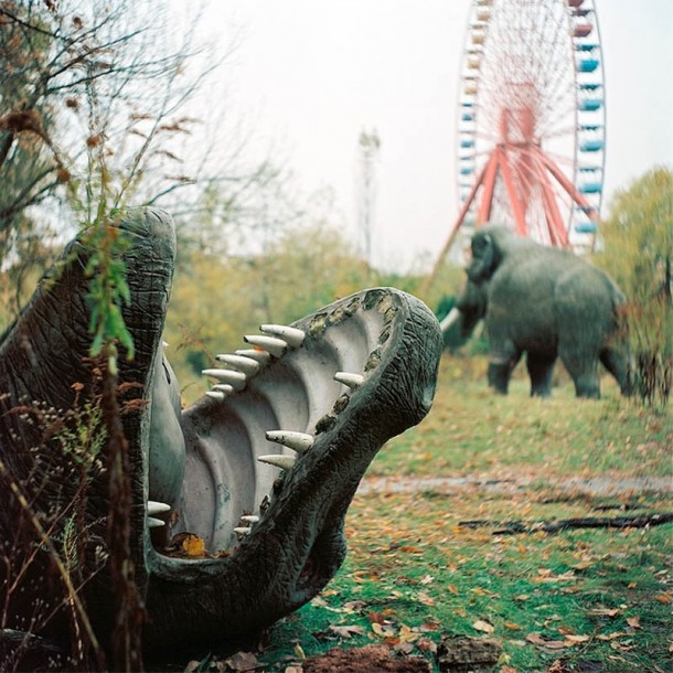 Abandoned Soviet Era Amusement Park in Berlin 