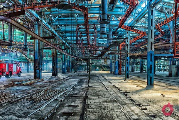 Abandoned Soviet Factory in Armenia