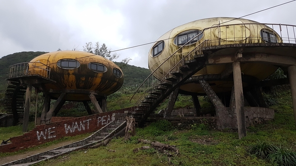Abandoned spaceship Taiwan