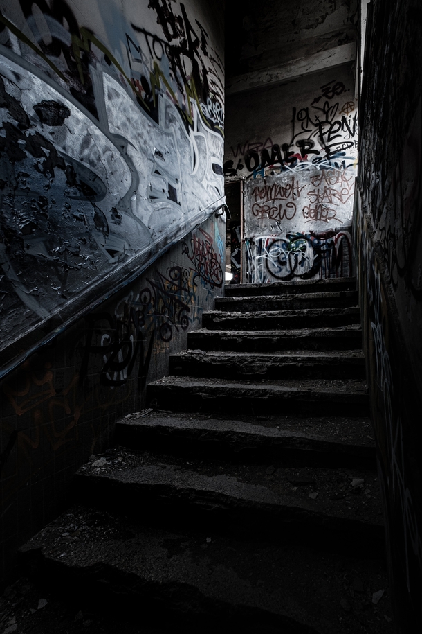 Abandoned staircase