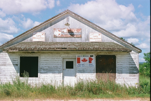 Abandoned store in Saskatchewan