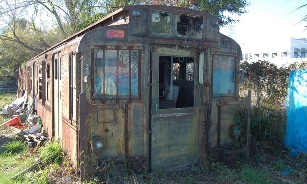 Abandoned Subway Cart