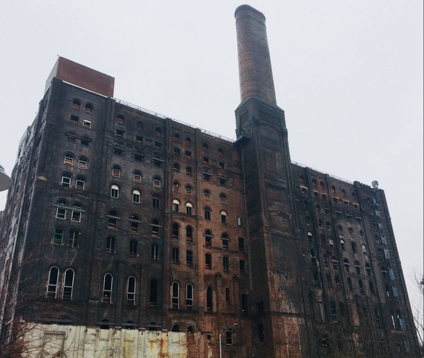 Abandoned sugar factory