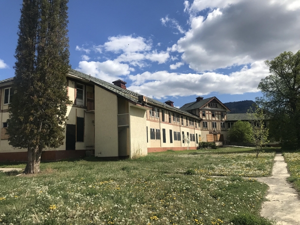 Abandoned TB hospital turned asylum Tranquille Kamloops BC
