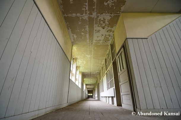 Abandoned teaching facility commonly known as The White School  guess why 
