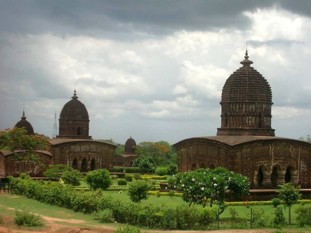 Abandoned Temples from th Century Bishnupur India