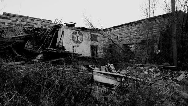 Abandoned Texaco station picture I took  in Big Spring Texas Jan 