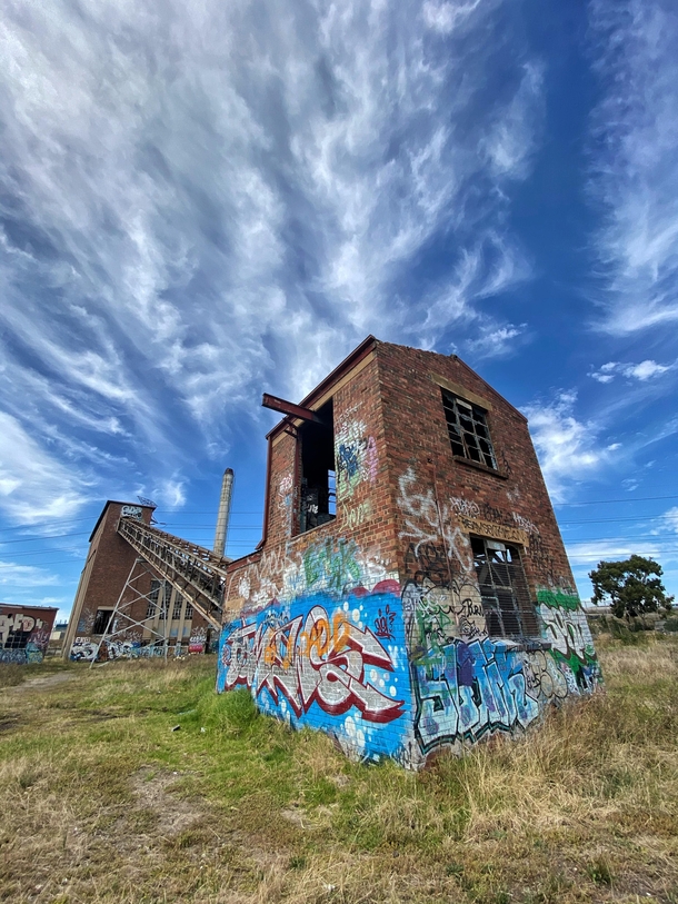 Abandoned textile factory Melbourne Australia