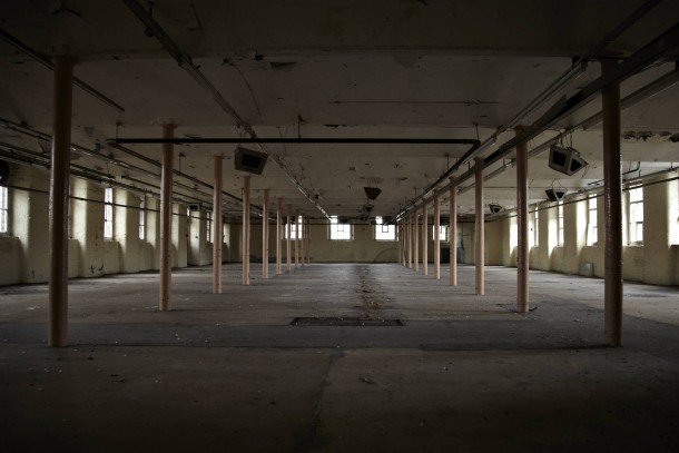 Abandoned textiles factory Stockport United Kingdom 