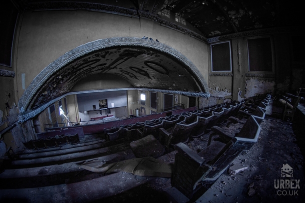 Abandoned theatre England 