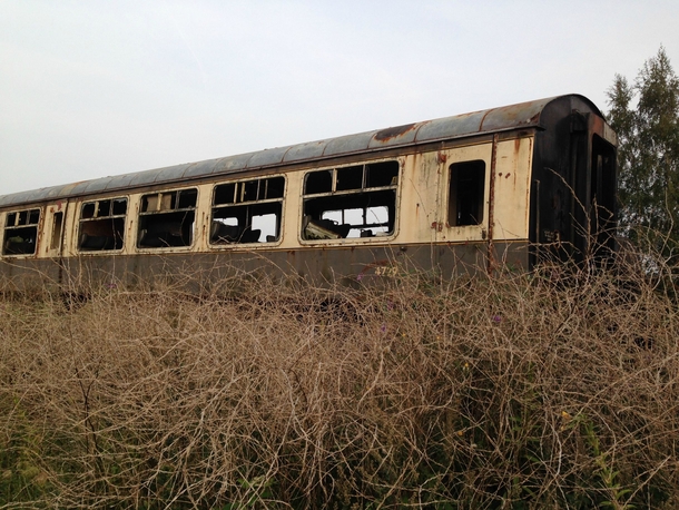 Abandoned Train Coach - Forest of Dean UK 