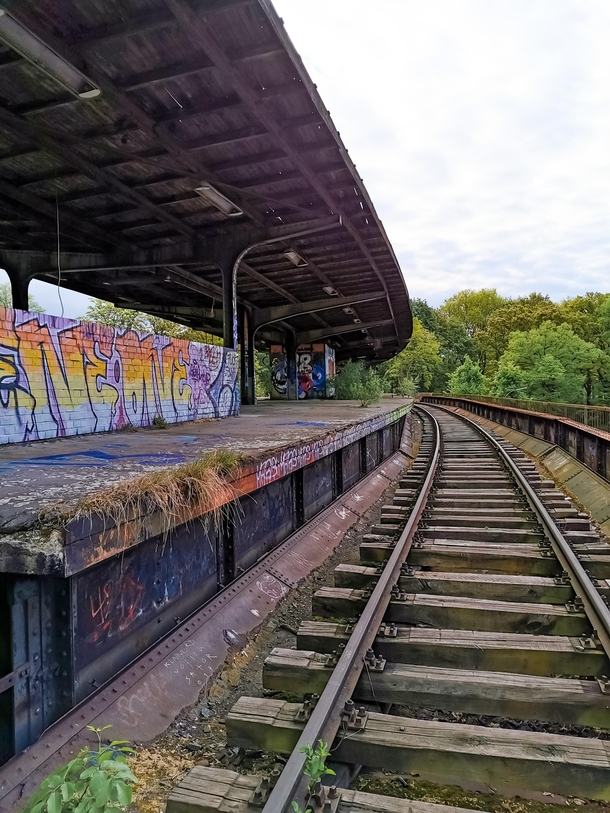 Abandoned train station Berlin 