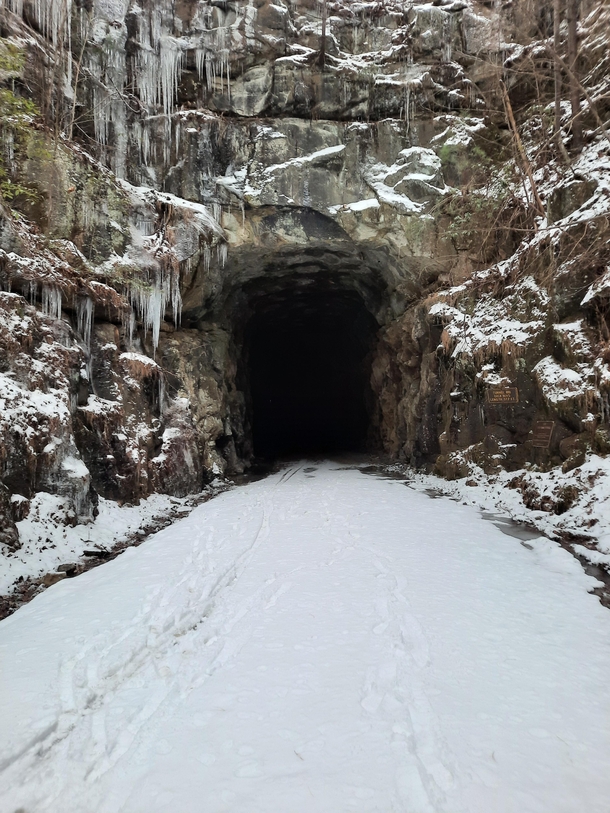 Abandoned Train Tunnel in WV