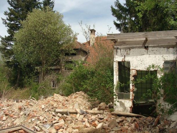 Abandoned village in Czech republic  