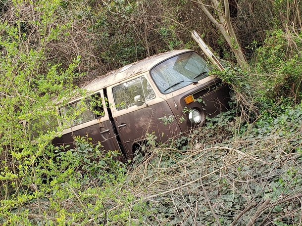 Abandoned VW in Georgia