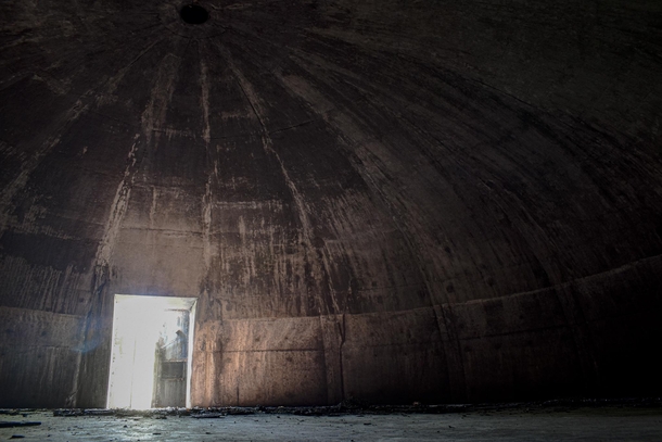 Abandoned WWII munitions bunker in Alvira Pennsylvania