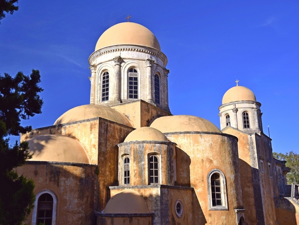 Agia Triada Monastery Chania Crete 