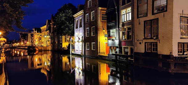 Alkmaar at night