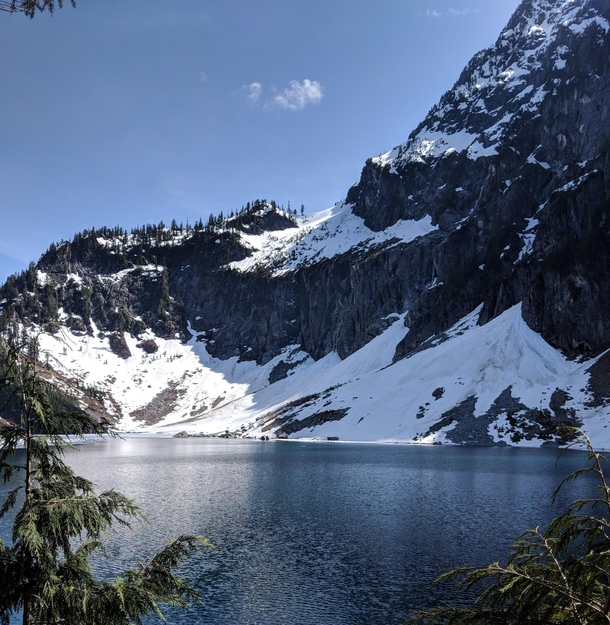 Alpine Lake Cascades 