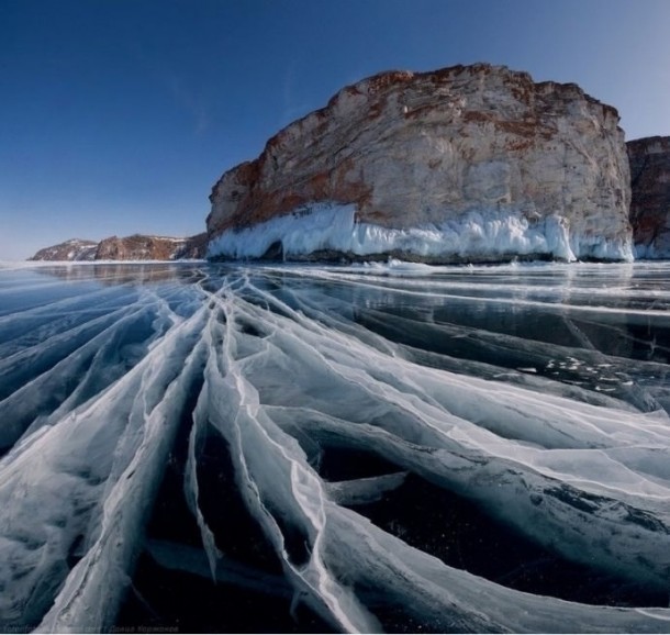 Amazing Frozen Lake in Russia  